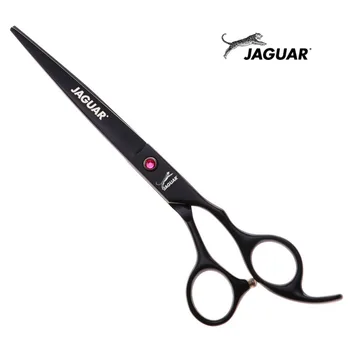 Профессиональные парикмахерские ножницы 7-дюймовые Парикмахерские ножницы для стрижки домашних животных, ножницы черного цвета