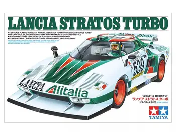Tamiya 25210 в масштабе 1/24 Lancia Turbo с фигуркой водителя (модель автомобиля)