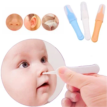 Зажим Baby Dig Booger для младенцев Инструменты для чистки ушей, носа, Пупка, Защитные пинцеты для детей, Щипцы для чистки полости носа малышей, принадлежности для ухода за полостью носа