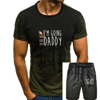 Мужская футболка Daddy - I'm going to be a Daddy, женские футболки-tshirt