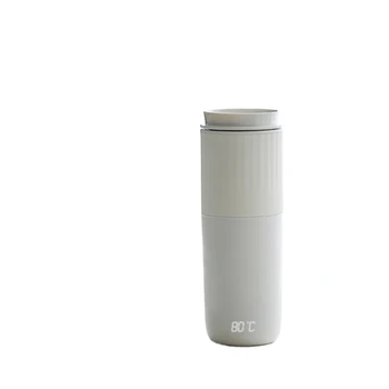 Портативный чайник Маленькая дорожная электрическая нагревательная чашка Бытовая изоляция Автоматическая чашка для кипячения воды Нагревательная чашка