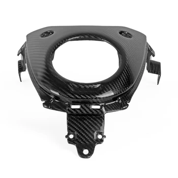 Крышка бака для мотоциклов из 100% углеродного волокна для MT09 2014 + черного глянцевого цвета