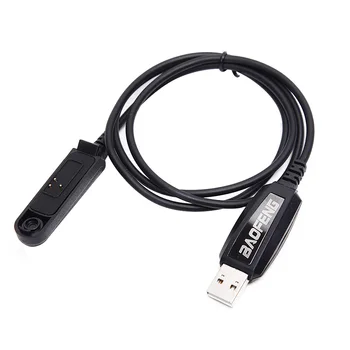 Профессиональный кабель для программирования USB, портативная рация, Прочные аксессуары для радио, Запасная часть, эффективный ПК для Baofeng UV-9PLUS