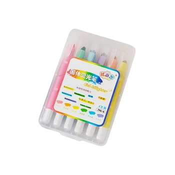 Библейский маркер-хайлайтер 6/12 цветов, набор для прочных и стойких к размазыванию маркеров для письма и раскрашивания, Библейские маркеры