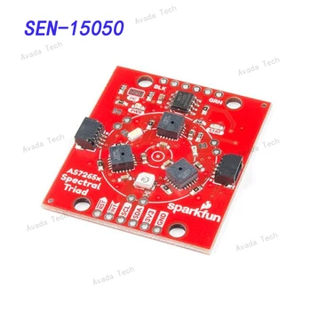 Инструменты для разработки оптического датчика SEN-15050 Triad Spectroscopy Sensor - AS7265x (Qwiic)