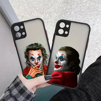 Забавное Счастливое Лицо J-Joker C-Clown Матовый Прозрачный Чехол для Телефона OPPO RENO 8 8T 7Z 7 6Z 6 5 4 3 PRO PLUS 5G Силиконовый Чехол Coque Cover