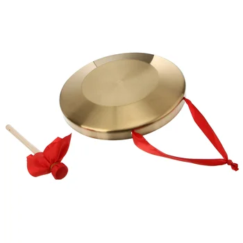 Гонг Китайская Тарелка Медный ударный инструмент Ручной Молоток из интересного сплава Ручные Духовые Инструменты