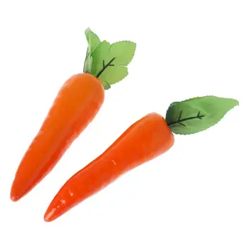 Имитация искусственной Моркови Поддельные Овощи Реквизит для Фотосессии Домашняя Кухня