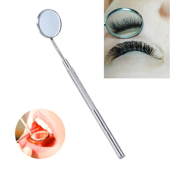 Стоматологическое зеркало для полости рта Многофункциональный Инструмент для проверки Наращивания ресниц Стоматологическое Зеркало для отбеливания зубов из нержавеющей Стали