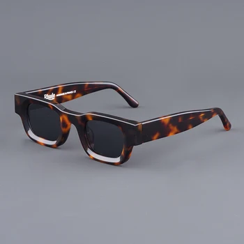 Квадратные женские солнцезащитные очки для отдыха, модные многоцветные Брендовые дизайнерские очки, солнцезащитные очки для вечеринки на открытом воздухе для мужчин, маленькая оправа UV400