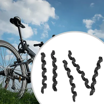 Велосипедная спиральная велосипедная рама, Мягкий защитный трос, Наружный тормозной шланг, Силиконовая резина, Защитные чехлы для велосипедной рамы