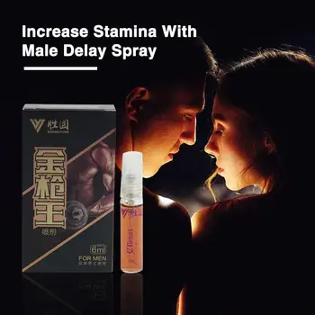 Спрей с задержкой роста для мужчин, улучшающий интимность, успокаивающий тело с помощью 6 мл спрея с задержкой роста для мужчин, повышающий энергию для взрослых