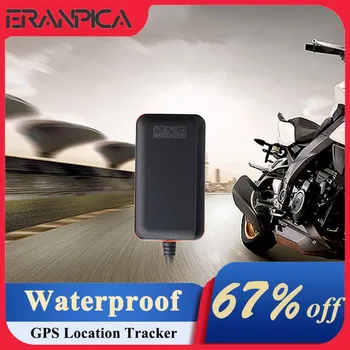Eranpica Водонепроницаемый GPS-трекер GSM для аксессуаров для автосигнализации, локатор мотоцикла для автомобиля на большие расстояния, защита от кражи в режиме реального времени
