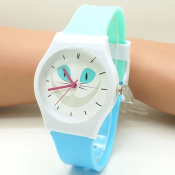 Мультяшные женские часы Водонепроницаемые часы Детские силиконовые кварцевые наручные часы Повседневные часы Reloj Para Mujer Relogios Feminino