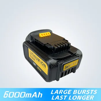 Для Dewei 18V 6000mAh Оригинальная литий-ионная аккумуляторная батарея для дрели BL1860 BL1830 BL1850 BL1860B