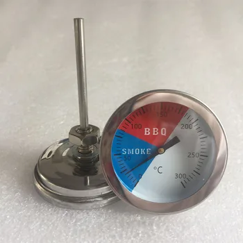 KOOJN 2шт Биметаллический термометр из нержавеющей стали для барбекю, Термометр для духовки, Термометр для измерения температуры на кухне