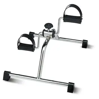 Педальный тренажер под столом, компактный тренажер для рук и ног, отлично подходит для пожилых людей, инвалидов или использования в офисе.