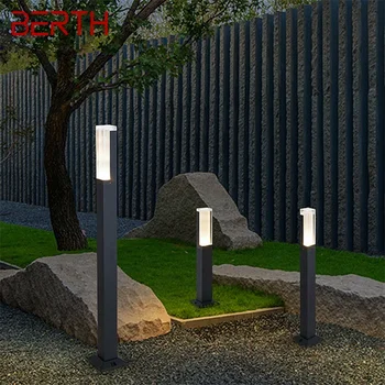 Уличный светодиодный светильник для газона, алюминиевый водонепроницаемый садовый светильник, креативный декоративный светильник для виллы Duplex Park