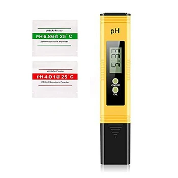 Розничный PH-метр для воды, PH-тестер с точностью 0,01 PH, Тестер качества воды с диапазоном измерения PH 0-14 для домашнего питья