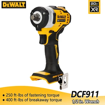 DEWALT DCF911 20V MAX 1/2 дюйма. Аккумуляторный ударный гаечный ключ с кольцевой наковальней 400 футов-фунтов (только инструмент)