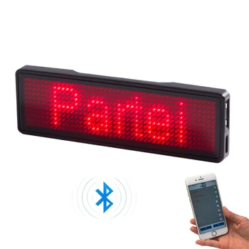 Новая панель дисплея Мини Значок Название сообщения Текст Полностью с цифрами Прокрутка Рисунка Дисплей Программируемый Bluetooth