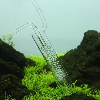 Счетчик пузырьков в аквариуме, высокое прозрачное стекло, внешний датчик пузырьков CO2