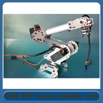 6-осевая роботизированная рука с ЧПУ DIY интеллектуальный манипулятор abb модель промышленного робота модель 0A обучение
