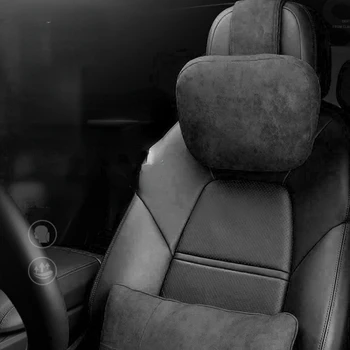 Высококачественный автомобильный подголовник для поддержки шеи SeatSoft Универсальная Регулируемая Автомобильная подушка для шеи Поясная подушка