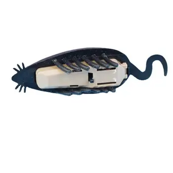Игрушка для кошек Электрическая мышь, дразнящая игрушка для кошек, имитирующая мышь, игрушка для кошек, электрический таракан