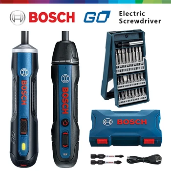 Электрическая отвертка Bosch Go 2 Перезаряжаемая автоматическая отвертка Ручная дрель Bosch Go Многофункциональный электроинструмент периодического действия