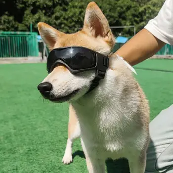 Отличные кошачьи очки выделяющийся ветрозащитный, легко носить щенки классные солнцезащитные очки Pet солнцезащитные очки УФ-защита