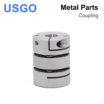USGO CO2 Лазерная Муфта Металлические Детали Диаметр отверстия 12 мм Детали Машины для DIY CO2 Лазерная Гравировка Автомат Для Резки Муфта