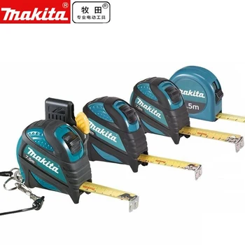 Makita 3,5 м/5,5 м/7,5 м/10 м Измерительная рулетка Многофункциональный бытовой Деревообрабатывающий Портативный Измерительный инструмент