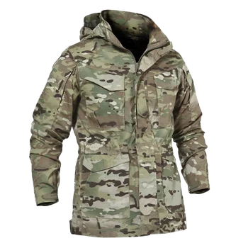 Военная и тактическая куртка M65 с несколькими карманами, ветровка, водонепроницаемые мужские осенние куртки для пеших прогулок, охоты, ветровки