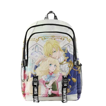WAWNI Bibliophile Princess Школьная сумка для мальчиков и девочек, Студенческий рюкзак на молнии, повседневная школьная сумка Harajuku 