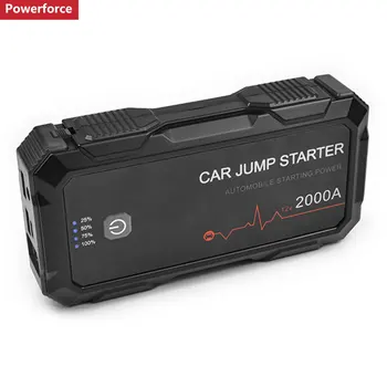 Блок питания COSSFITW 22000mAh 2000A Energizer Jump Starter Power Bank для автомобильной техники 12 В