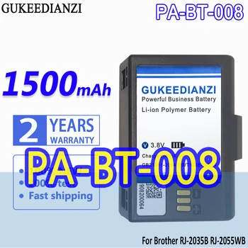 Аккумулятор GUKEEDIANZI Высокой Емкости PA-BT-008 PABT008 1500 мАч Для Цифровых Аккумуляторов Brother RJ2035B RJ2055WB RJ-2035B RJ-2055WB