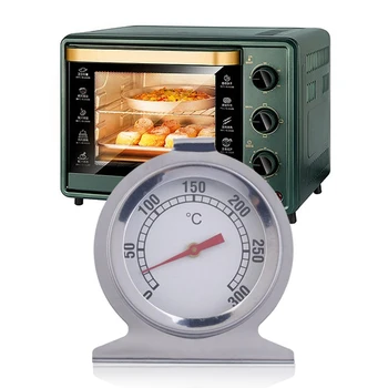 300 ° C Термометр для духовки из нержавеющей стали с мини-циферблатом, измеритель температуры в стойке, кухонные инструменты, термометр для барбекю, кухонный инструмент для приготовления мяса