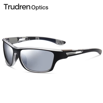 Trudren Мужские спортивные поляризованные солнцезащитные очки для кемпинга из поликарбоната Солнцезащитные очки для рыбалки 2060