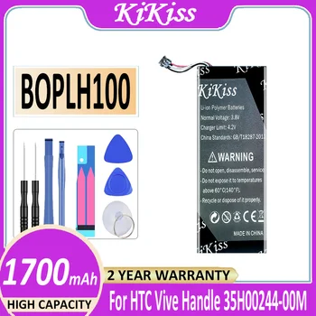 Оригинальный Аккумулятор KiKiss BOPLH100 1700mAh Для HTC Vive Handle Controller VR SS 35H00244-00M Bateria
