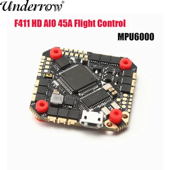 F411 HD AIO 45A flight controllerESC Интегрированная Плата STM32F411CEU6 MPU6000 2-6 S Lipo Для RC FPV Гоночных Дронов Freestyle