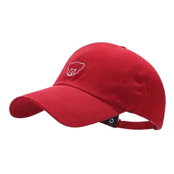 Бейсбольная кепка с вышивкой мультяшного медведя Four Seasons, регулируемые уличные шляпы Snapback для мужчин и женщин 197