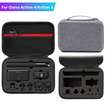 Портативная сумка для хранения Osmo Action 4, портативная водонепроницаемая сумка-кейс для спортивной камеры DJI Action 3, аксессуары для спортивной камеры