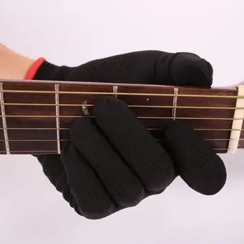 1шт Гитара, бас, практика для начинающих, полная защита пальцев рук, противоскользящая перчатка