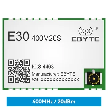 Spot Goods SI4463 rf Модуль 433/470 МГц SPI 20dBm На Большие расстояния 2,5 км Полудуплексный SMD Интегрированный Приемопередатчик E30-400M20S
