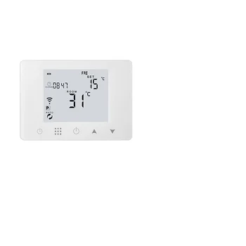 WiFi Smart LCD 5A Настенный Электрический Регулятор Температуры Теплого Пола С Подогревом, Цифровой Еженедельный Программируемый Термостат