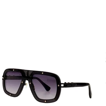 Мужские солнцезащитные очки в большой оправе, ретро роскошные брендовые очки, женские повседневные солнцезащитные очки на открытом воздухе