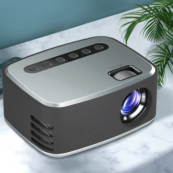 Мультимедийный видеопроектор 1080P для домашнего кинотеатра, кинопроектор, подходящий для домашнего кинотеатра, видеопроектор на открытом воздухе, USB US Plug