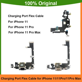 Оригинальный USB-порт для зарядки Гибкий кабель для iPhone 11 11 Pro 11 Pro Max Запасные части Быстрая зарядка