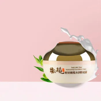 Yumeijing Fresh Milk Olive Увлажняющий тональный крем 50 г Увлажняющий и изолирующий жидкий тональный крем-консилер